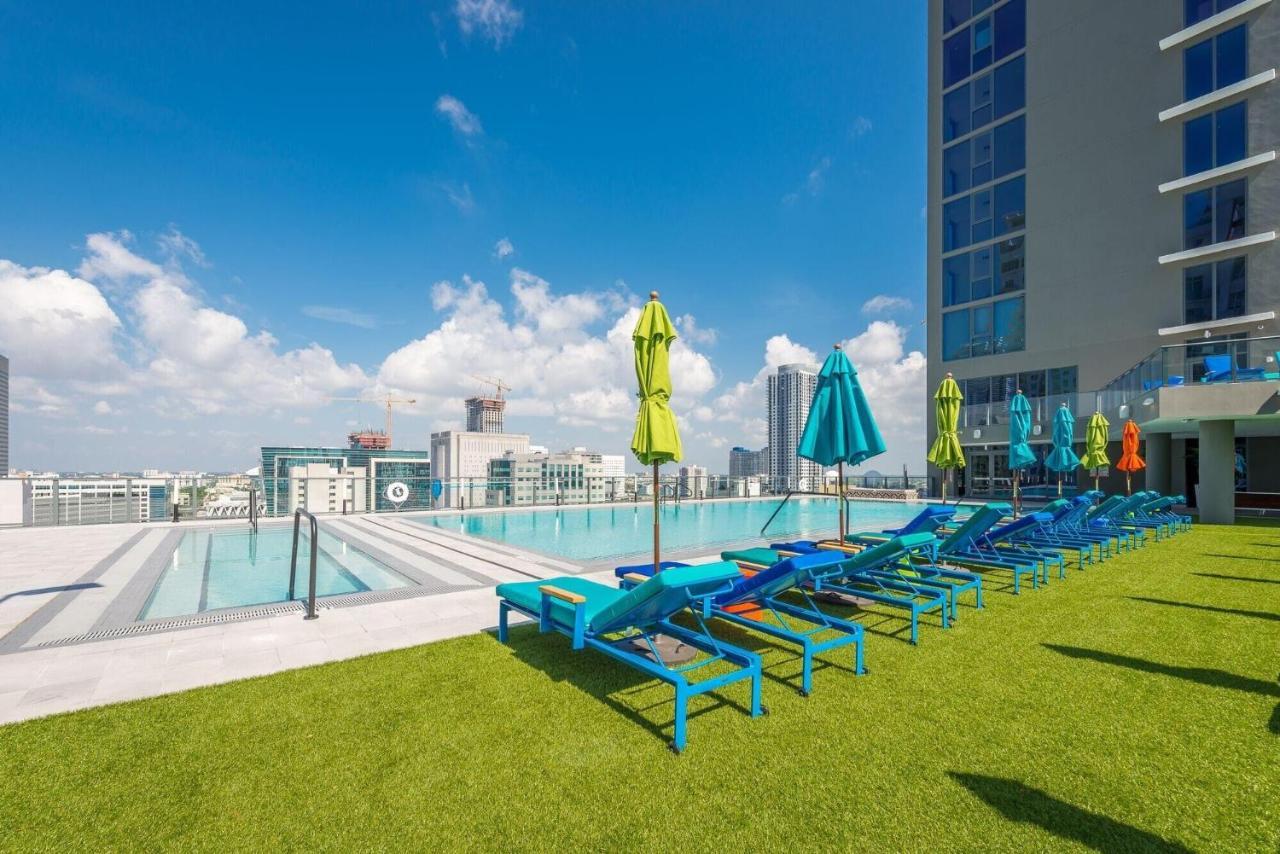 Luxury Brickell Studio Apartment Miami Bagian luar foto